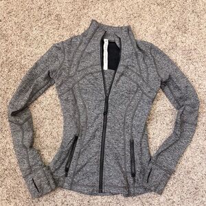 Lululemon Athletica Heathered Gray Utility Jacket